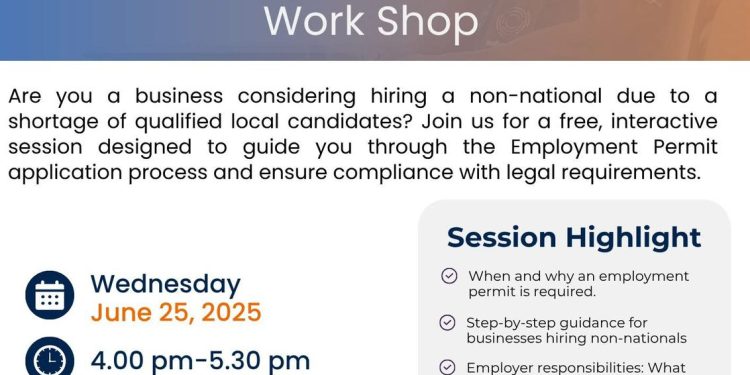 El Ministro Brug insta a las empresas a asistir al Taller sobre Permisos de Trabajo de VSA