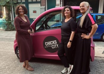 Loekie Morales visita el evento de fin de temporada de Chicks and the City en Rotterdam