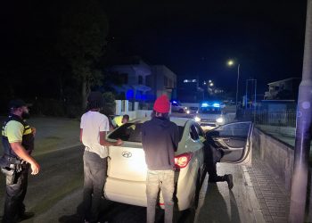 El KPSM continúa con sus controles de seguridad y prevención del delito en toda la isla