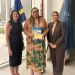 La Ministra de Finanzas recibió un libro histórico sobre el florín de las Antillas Neerlandesas (NAf) y un juego de colección de florines caribeños
