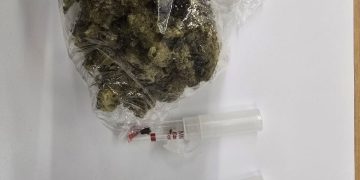 Arresto matutino en Welfare Road por posesión de drogas