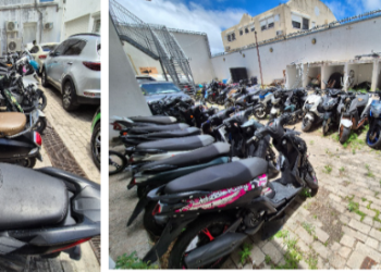 El KPSM de St. Maarten le hacen un llamado urgente a los propietarios de motocicletas incautadas