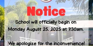 Aplazamiento de la Inauguración Oficial de Dr. Martin Luther King Jr. Primary School