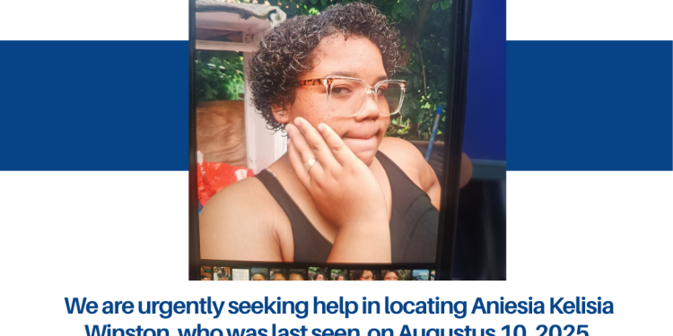 Reportan una menor desaparecida