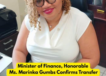 La Ministra de Finanzas, Honorable Sra. Marinka Gumbs, confirma la transferencia de los fondos de indexación salarial del 2% para las escuelas subvencionadas