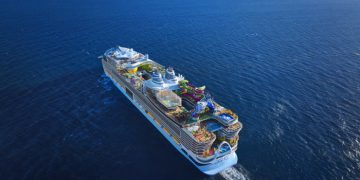 El crucero más nuevo y más grande del mundo de Royal Caribbean, el Star of the Seas, llegará el jueves