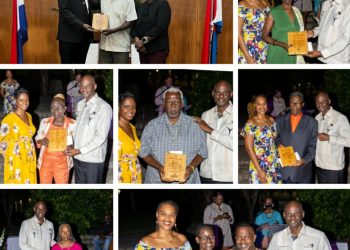 El Ministerio de Salud Pública, Desarrollo Social y Trabajo rinde homenaje a siete pilares de la comunidad de St. Maarten