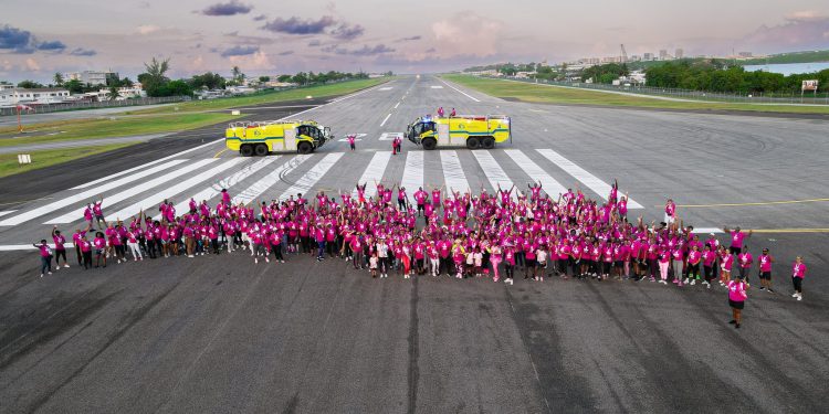 El PJIA recibe por primera vez la Caminata Princesa en su pista