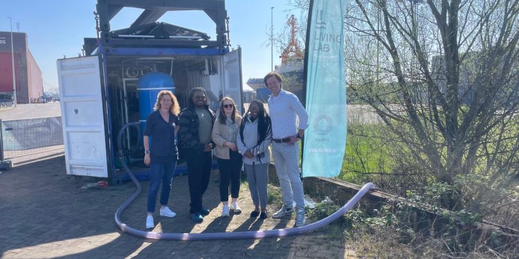 Statia recibe su primera unidad móvil de producción de agua