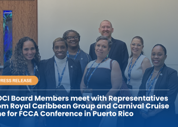 La Junta Directiva de COCI fortalece sus relaciones con la industria de cruceros durante una misión estratégica de investigación en la Conferencia de la FCCA