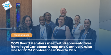 La Junta Directiva de COCI fortalece sus relaciones con la industria de cruceros durante una misión estratégica de investigación en la Conferencia de la FCCA
