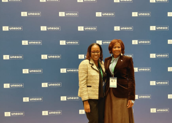 La Embajadora de Jamaica, Mills, expresa su sincero agradecimiento a la Ministra Plenipotenciaria Arrindell