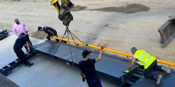 VROMI anuncia la instalación de una nueva báscula puente en un vertedero