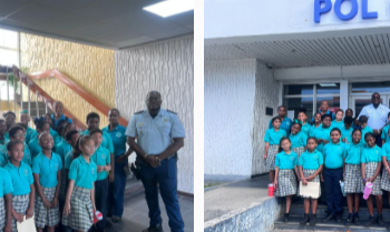 Alumnos de St. Dominic Primary School visitan la Estación del KPSM