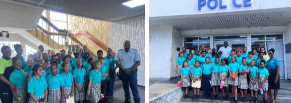 Alumnos de St. Dominic Primary School visitan la Estación del KPSM