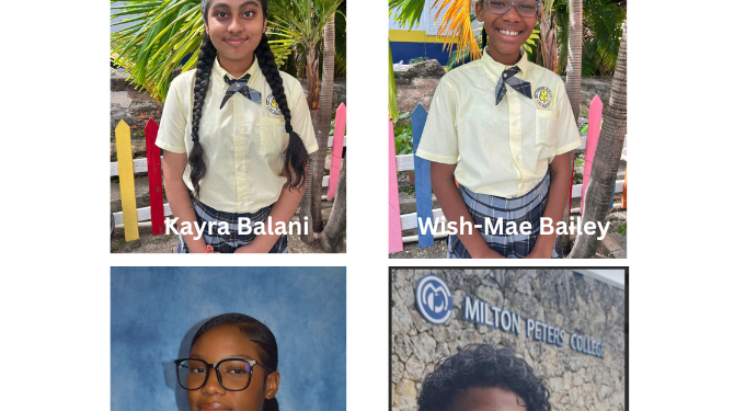 Estudiantes de St. Maarten sobresalen en el Concurso de Pósteres y Ensayos de la FCCA