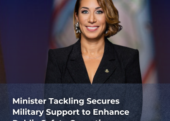 La Ministra Tackling Obtiene Apoyo Militar para Mejorar las Operaciones de Seguridad Pública