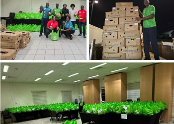 El Ministro Brug y el Ministerio de VSA entregan 1,000 bolsas de productos frescos a la comunidad