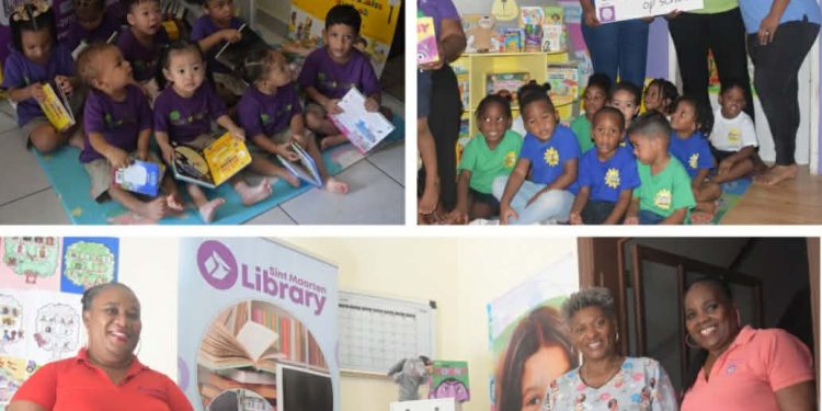 La Biblioteca de Sint Maarten lleva la alegría de la lectura a las escuelas