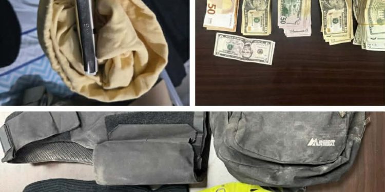 Acciones de la Policía de St. Maarten arrojan resultados inmediatos: Dos personas arrestadas en un operativo antinarcóticos; se incautaron arma de fuego y dinero en efectivo.