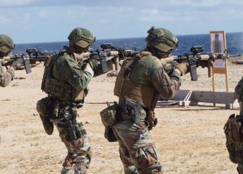 Infantes de Marina brindan apoyo en Sint Maarten ante el aumento de la delincuencia