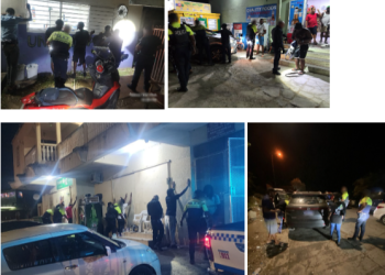 El equipo especial del KPSM logra éxitos durante la semana de control intensivo