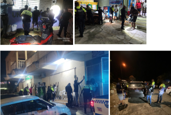 El equipo especial del KPSM logra éxitos durante la semana de control intensivo