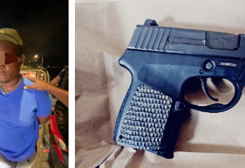 El Equipo Especial del KPSM arresta a un sospechoso con arma de fuego ilegal y narcóticos en Nochebuena