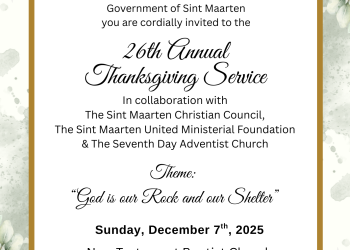 La Iglesia Bautista del Nuevo Testamento celebrará su 26.º Servicio Anual de Acción de Gracias