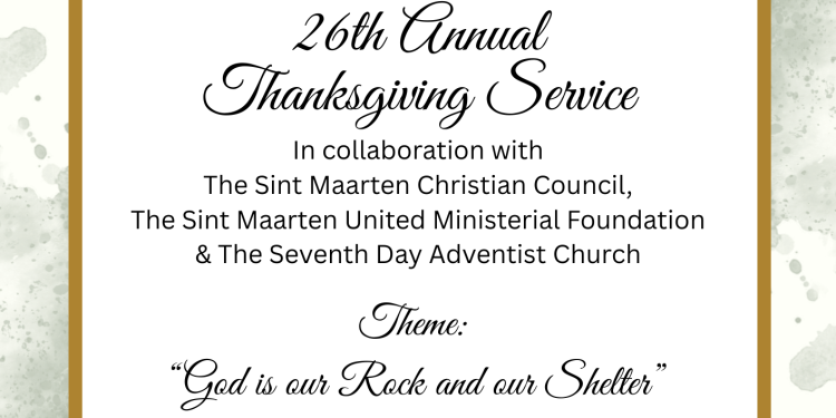 La Iglesia Bautista del Nuevo Testamento celebrará su 26.º Servicio Anual de Acción de Gracias