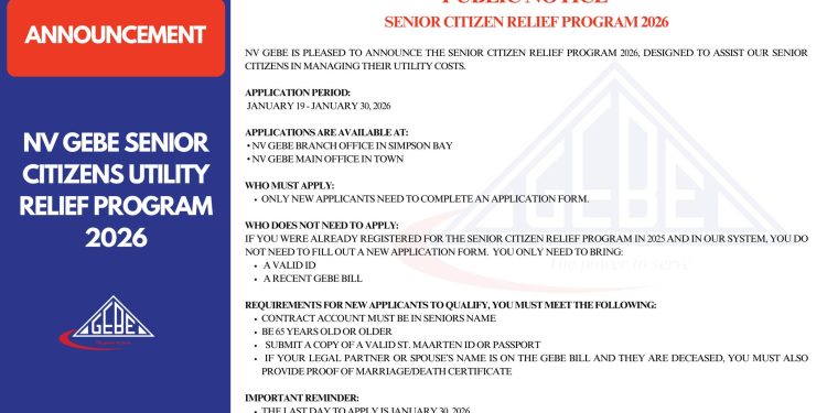 NV GEBE anuncia el programa para personas mayores del 2026