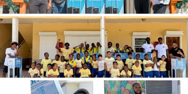 La Fundación RISE y la Asociación de Tiempo Compartido de St. Maarten mejoran el acceso al agua potable en las escuelas locales