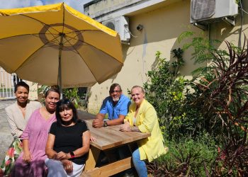 Island Gems apoya a la Fundación de Salud Mental (MHF) con una donación para su jardín