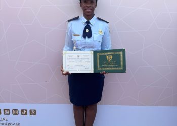 El KPSM felicita a la agente Vanessa Martina por la exitosa finalización de su formación policial internacional en Abu Dabi