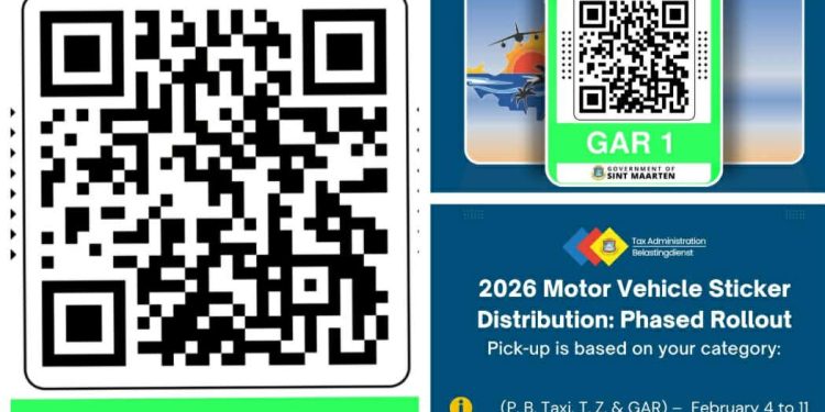 Distribución de Calcomanías para Vehículos Motorizados 2026 Comienza el 4 de febrero