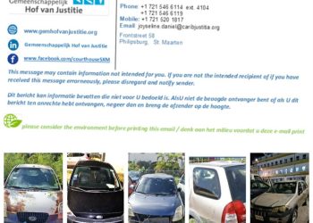 La Policía y el Tribunal de Justicia colaboran en la recuperación de vehículos confiscados