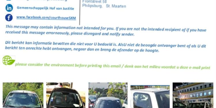 La Policía y el Tribunal de Justicia colaboran en la recuperación de vehículos confiscados