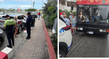 El Equipo de Acción de KPSM llevó a cabo operativos de control de seguridad específicos en Sint Maarten durante la última semana