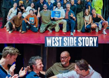 El elenco y el equipo de West Side Story, en Holanda, donan 1,000 € a Freegan Food Foundation