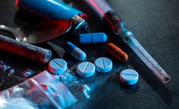 Presuntos narcóticos hallados durante un allanamiento en EUX