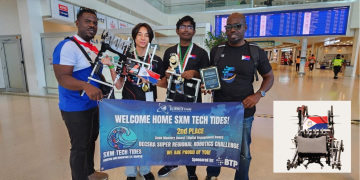 El primer equipo de robótica de St. Maarten obtiene el segundo lugar en el Desafío Superregional de Robótica de la OECSRA