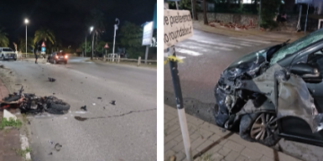 Grave accidente de tráfico en Buncamper road