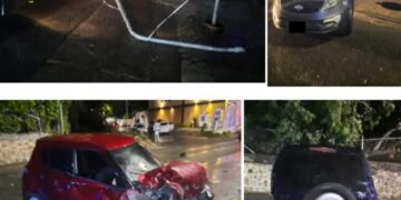 La Policía de Sint Maarten investiga dos accidentes de tráfico en Welfare Road