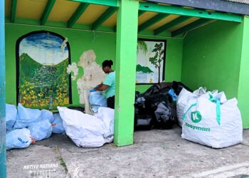 Native Nation St. Maarten recolecta más de 2,600 botellas en una campaña de reciclaje récord