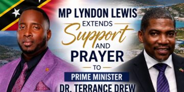El Parlamentario Lyndon Lewis expresa su apoyo y oraciones al Primer Ministro Dr. Terrance Drew