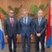 El PM Mercelina y el Presidente del Tribunal Conjunto, Carmelia, abordan la cooperación institucional y el Estado de derecho
