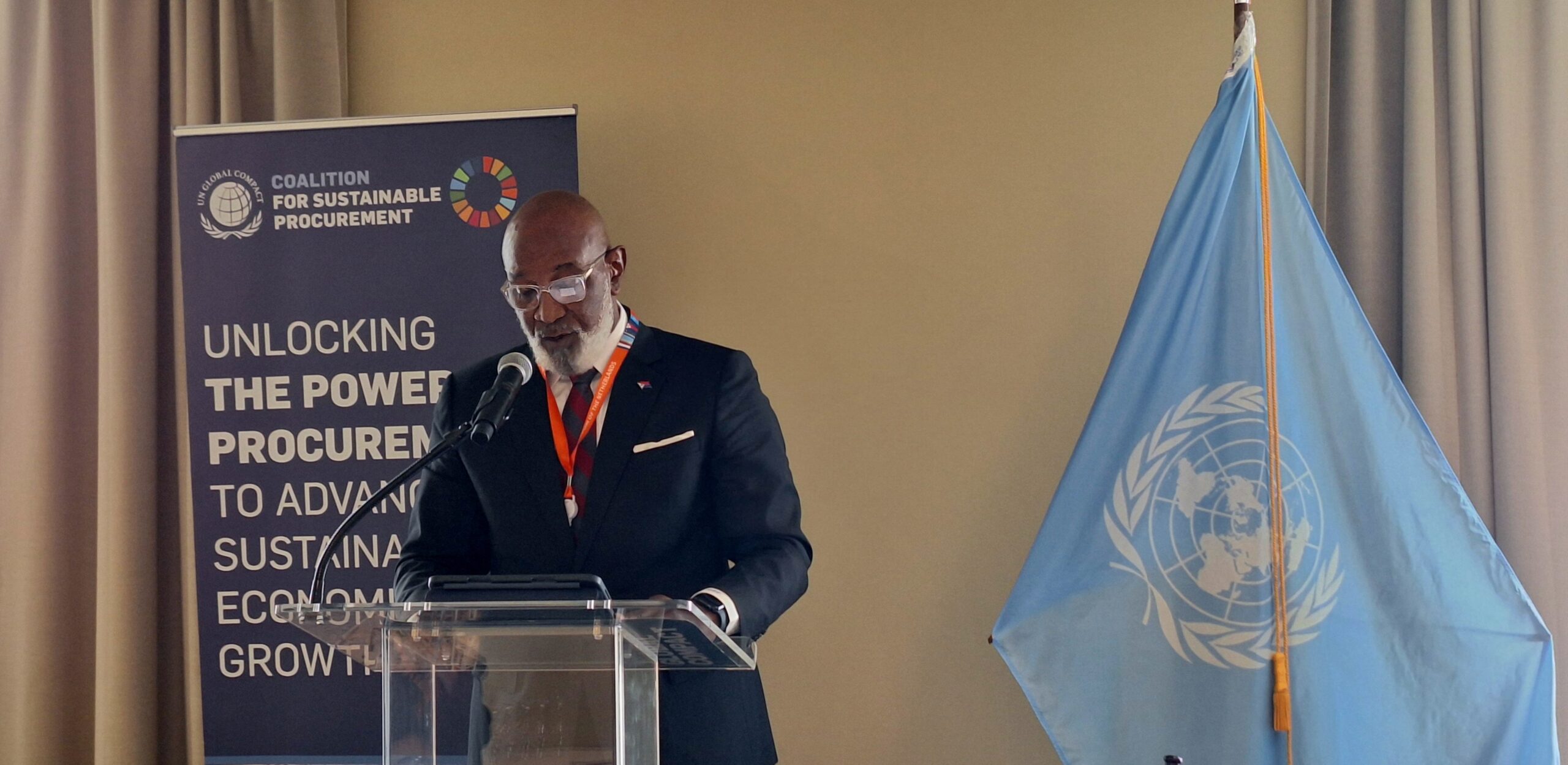 Minister Connor Champions Sustainable Procurement at UN General Assembly