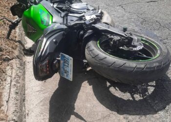 Una persona perdió la vida en un accidente de motocicleta