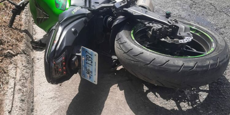 Una persona perdió la vida en un accidente de motocicleta
