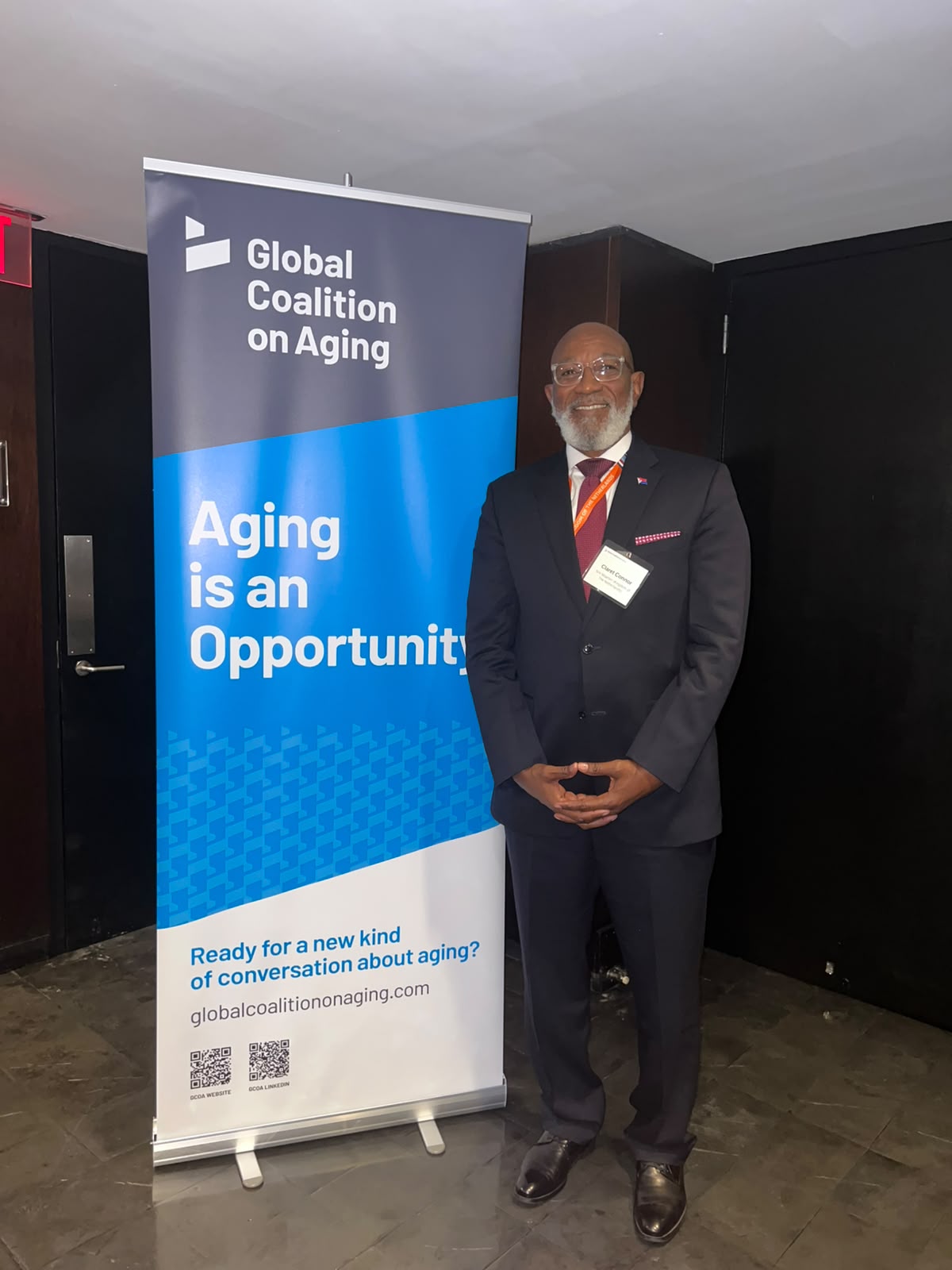 Minister Connor attends UN General Assembly healthy aging event